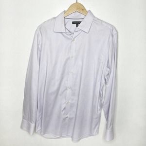 BANANA REPUBLIC Purple Dress Shirt